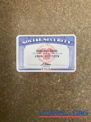 Printable USA SSN photolook stone table background template